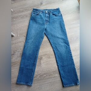 Levi's Classic 501 Button-fly Straight Leg Jeans